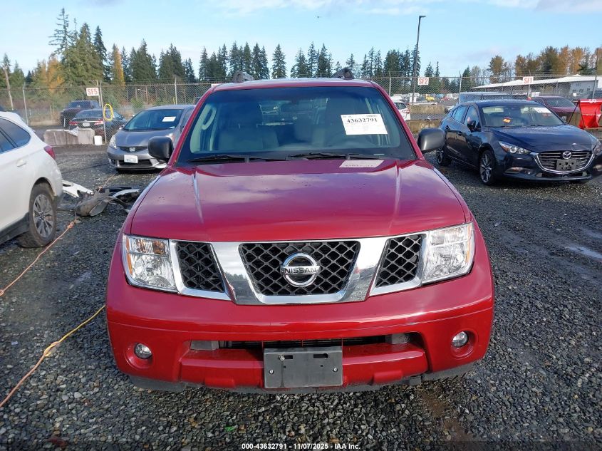2006 Nissan Pathfinder S VIN: 5N1AR18U66C630387 Lot: 43632791