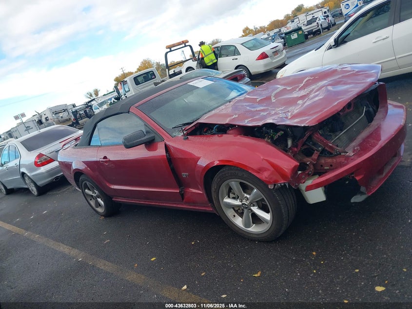 2006 Ford Mustang Gt VIN: 1ZVHT85H365242880 Lot: 43632803