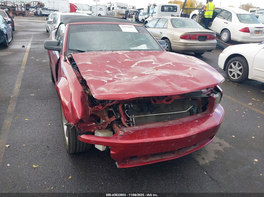 2006 Ford Mustang Gt VIN: 1ZVHT85H365242880 Lot: 43632803