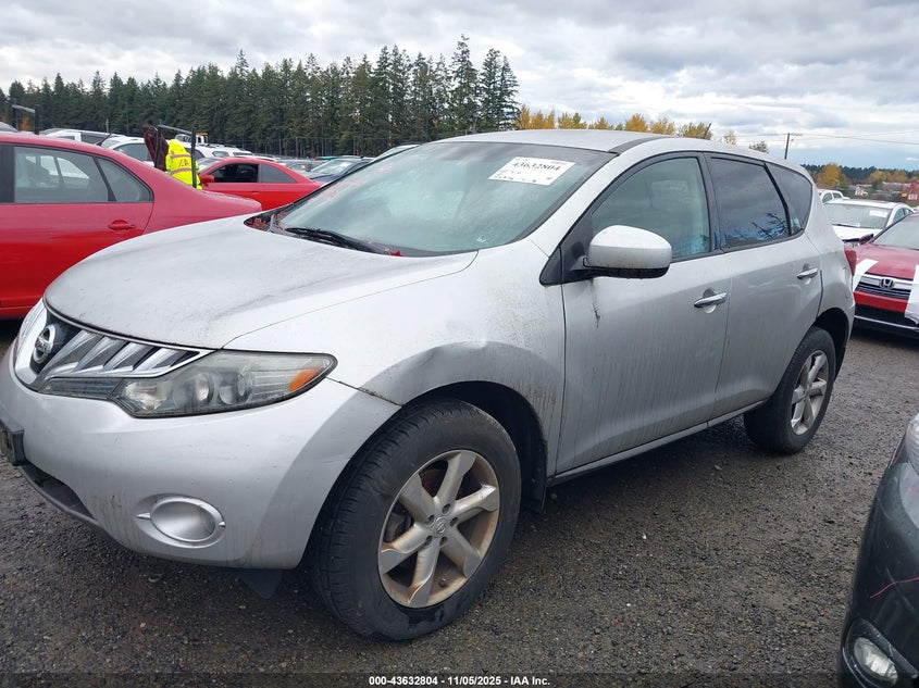 JN8AZ18W79W105738 2009 NISSAN MURANO photo no. 2