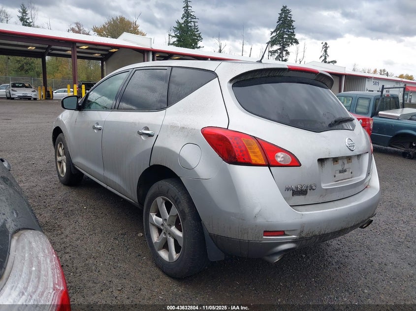 JN8AZ18W79W105738 2009 NISSAN MURANO photo no. 3