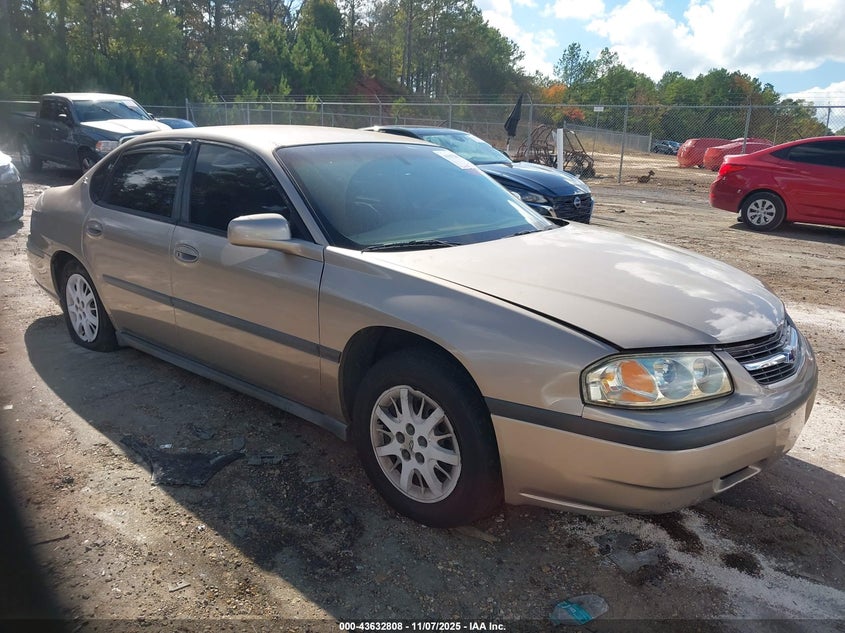 2G1WF55E729283265 2002 Chevrolet Impala auction photo 1