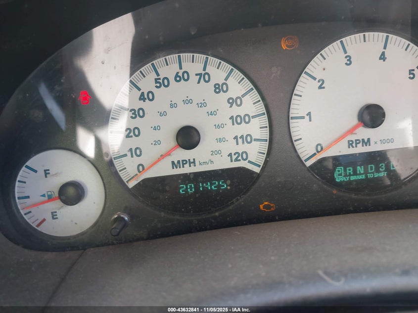 2005 Dodge Grand Caravan Se VIN: 1D4GP24R95B342804 Lot: 43632841