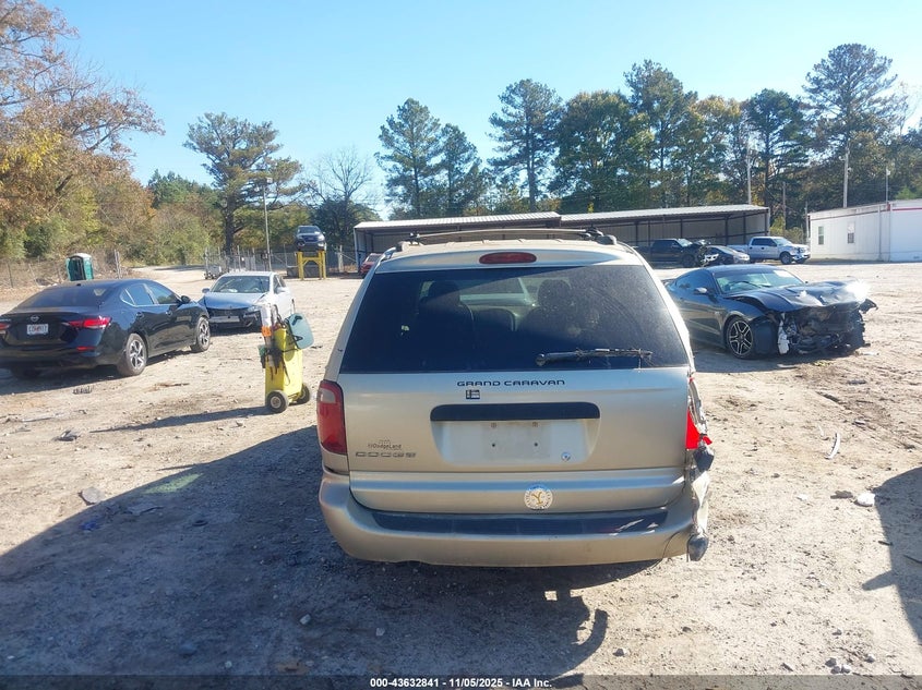 2005 Dodge Grand Caravan Se VIN: 1D4GP24R95B342804 Lot: 43632841