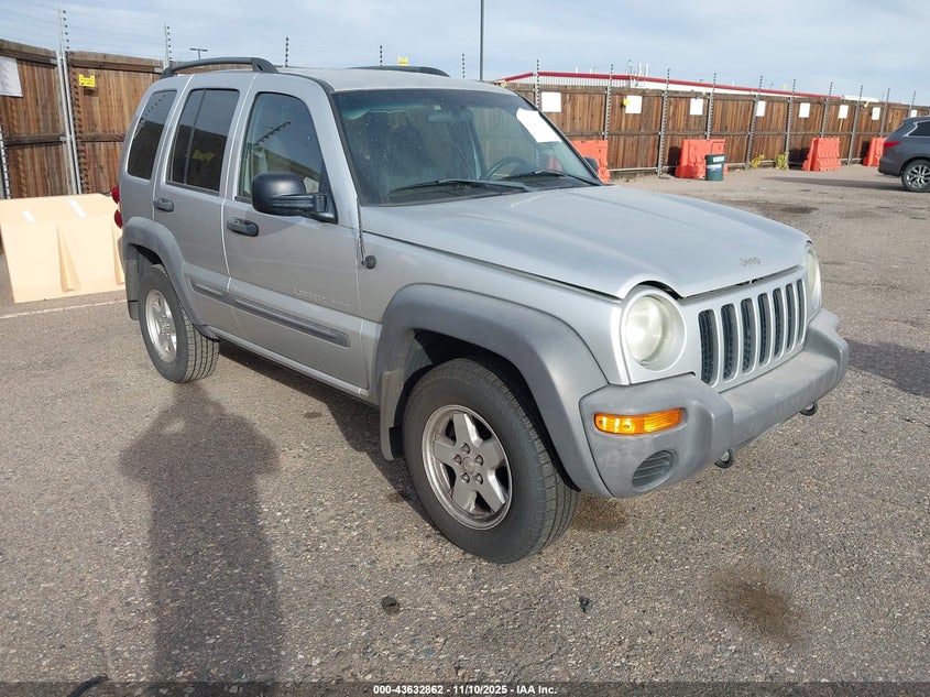1J4GL48K83W625907 2003 Jeep Liberty Sport auction photo 1