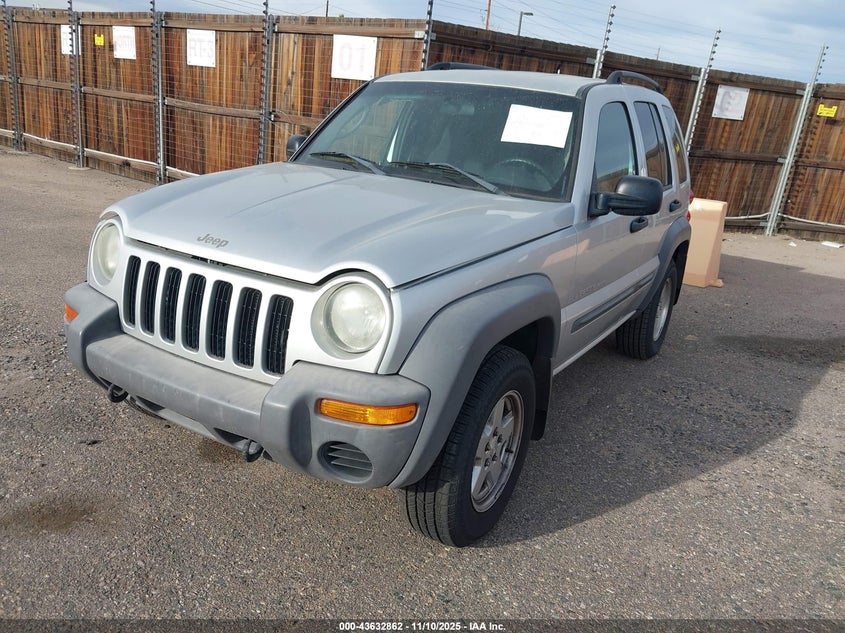 1J4GL48K83W625907 2003 JEEP LIBERTY (NORTH AMERICA) photo no. 2