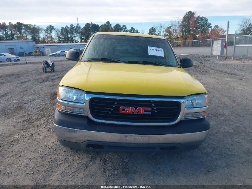 2002 GMC Sierra 1500 Sl VIN: 1GTEC14V32Z173311 Lot: 43632868