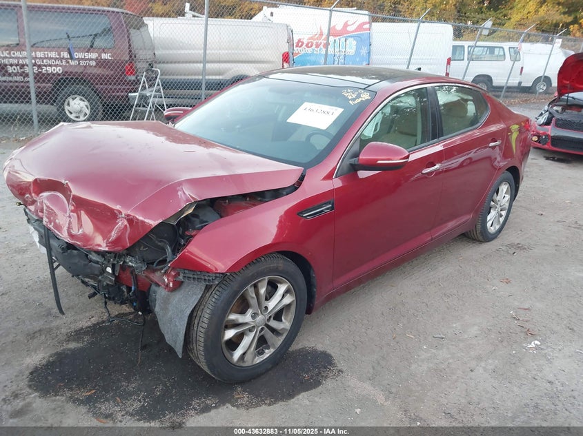 2013 Kia Optima Ex VIN: 5XXGN4A72DG160968 Lot: 43632883