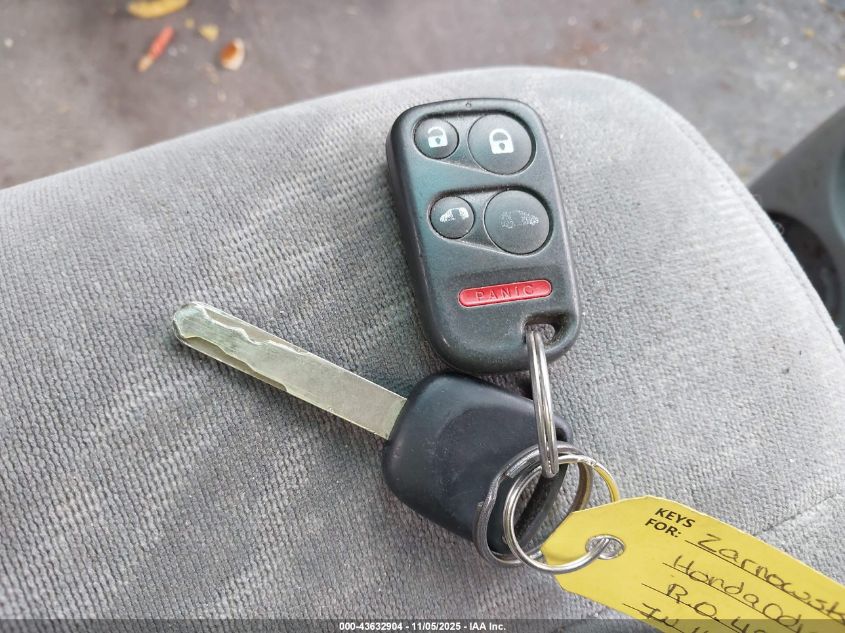 2004 Honda Odyssey Ex VIN: 5FNRL18684B064646 Lot: 43632904