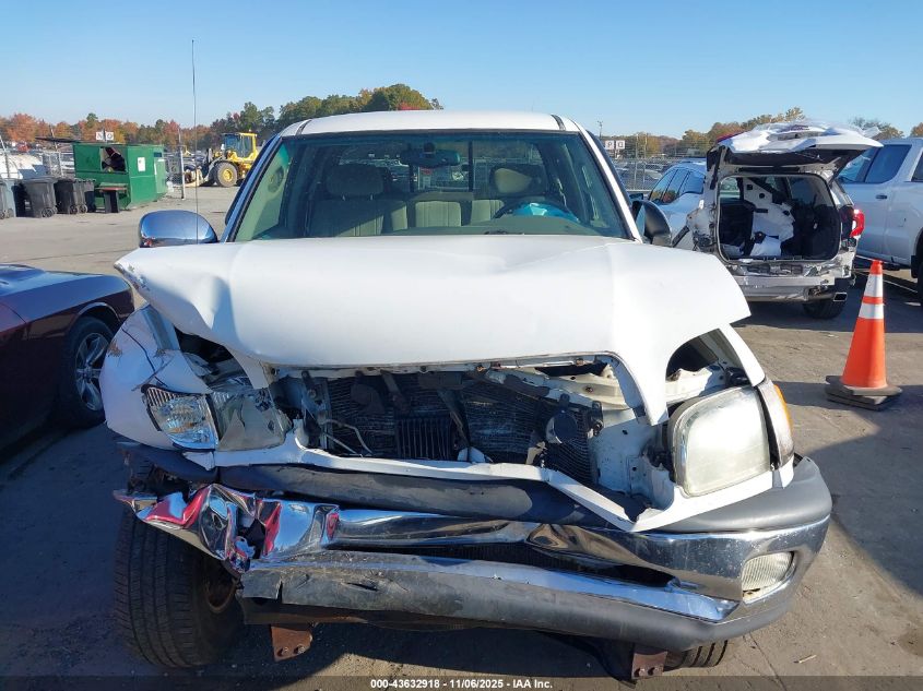 2002 Toyota Tundra Sr5 V8 VIN: 5TBBT44182S267017 Lot: 43632918