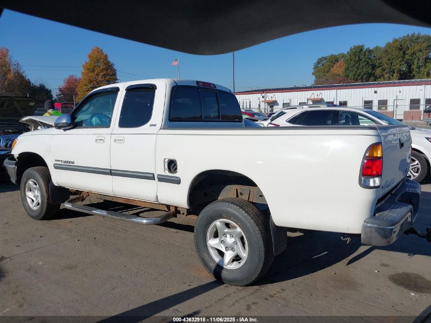 2002 Toyota Tundra Sr5 V8 VIN: 5TBBT44182S267017 Lot: 43632918