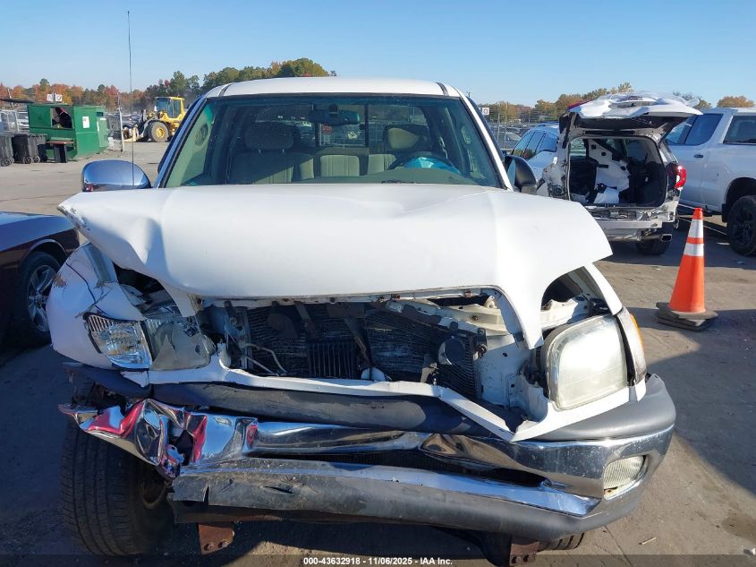 2002 Toyota Tundra Sr5 V8 VIN: 5TBBT44182S267017 Lot: 43632918