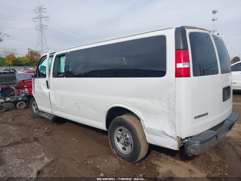 2020 Chevrolet Express Passenger Rwd 3500 Extended Wheelbase Lt VIN: 1GAZGPFG2L1169038 Lot: 43632933