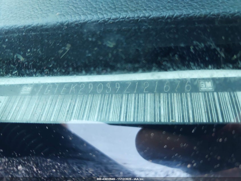 2009 GMC Sierra 1500 Sle VIN: 1GTEK29039Z121676 Lot: 43632945