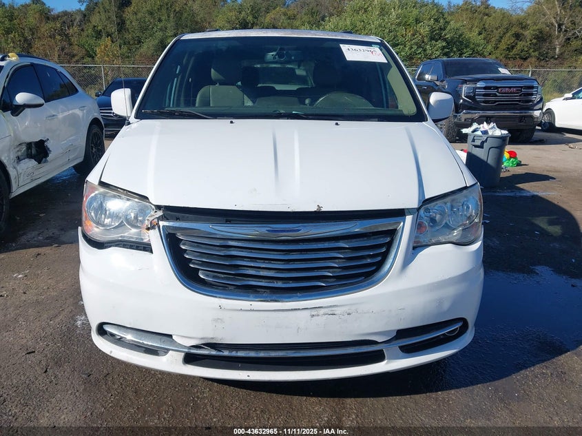2016 Chrysler Town & Country Touring VIN: 2C4RC1BG4GR156055 Lot: 43632965