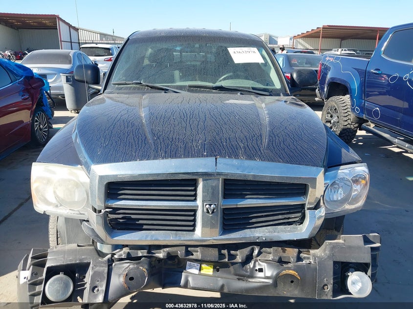 2007 Dodge Dakota Slt VIN: 1D7HE42K47S165760 Lot: 43632978