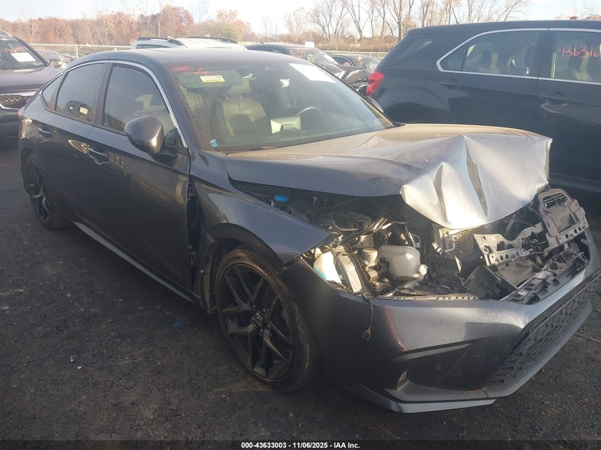 2022 HONDA CIVIC SPORT TOURING - 19XFL1H88NE000683