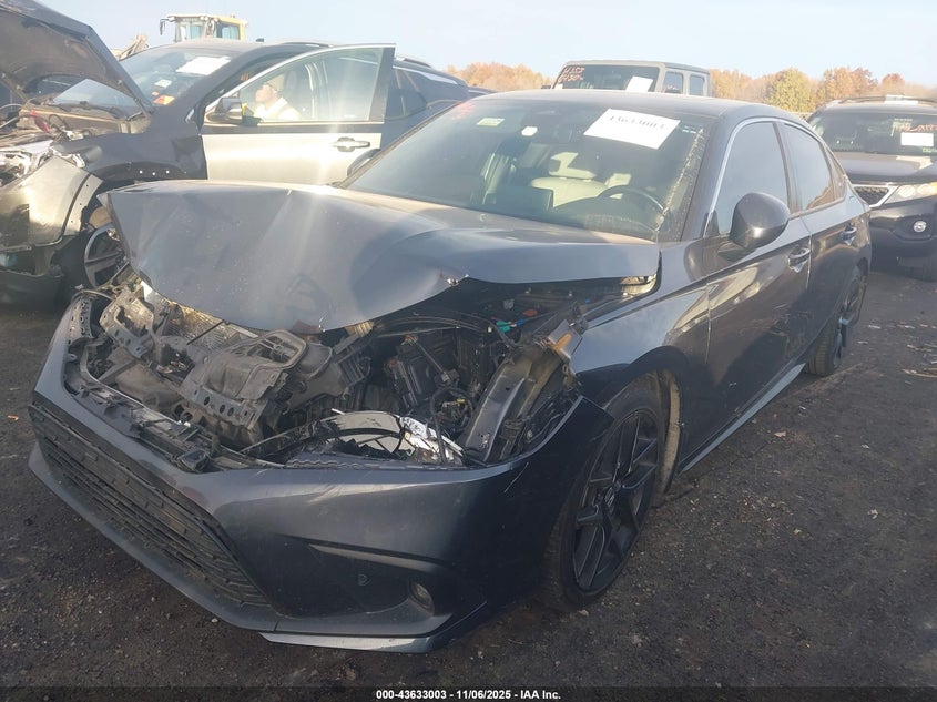 2022 HONDA CIVIC SPORT TOURING - 19XFL1H88NE000683