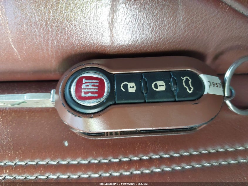 2015 Fiat 500 1957 Edition VIN: 3C3CFFCR1FT570727 Lot: 43633012