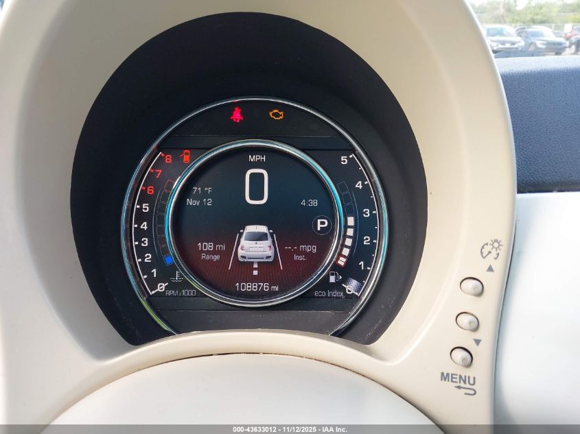 2015 Fiat 500 1957 Edition VIN: 3C3CFFCR1FT570727 Lot: 43633012