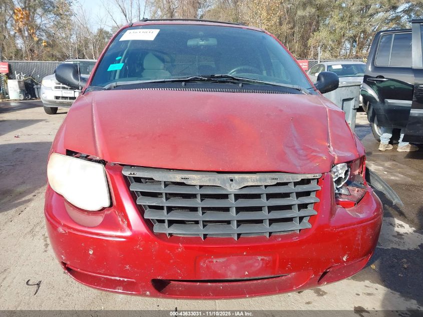 2005 Chrysler Town & Country Lx VIN: 2C4GP44R25R103041 Lot: 43633031