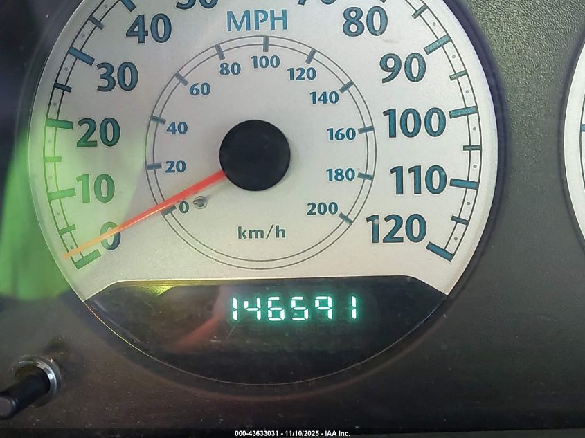 2005 Chrysler Town & Country Lx VIN: 2C4GP44R25R103041 Lot: 43633031