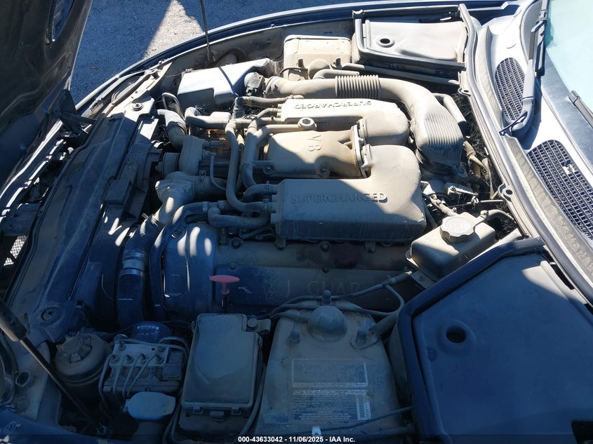 2000 Jaguar Xkr VIN: SAJJA42B0YPA09408 Lot: 43633042