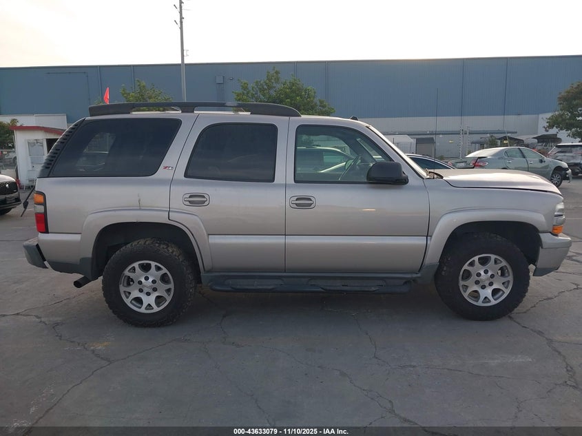 2005 Chevrolet Tahoe Z71 VIN: 1GNEK13T65R249134 Lot: 43633079