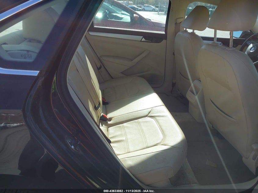 1VWBN7A31CC076922 2012 VOLKSWAGEN PASSAT photo no. 8