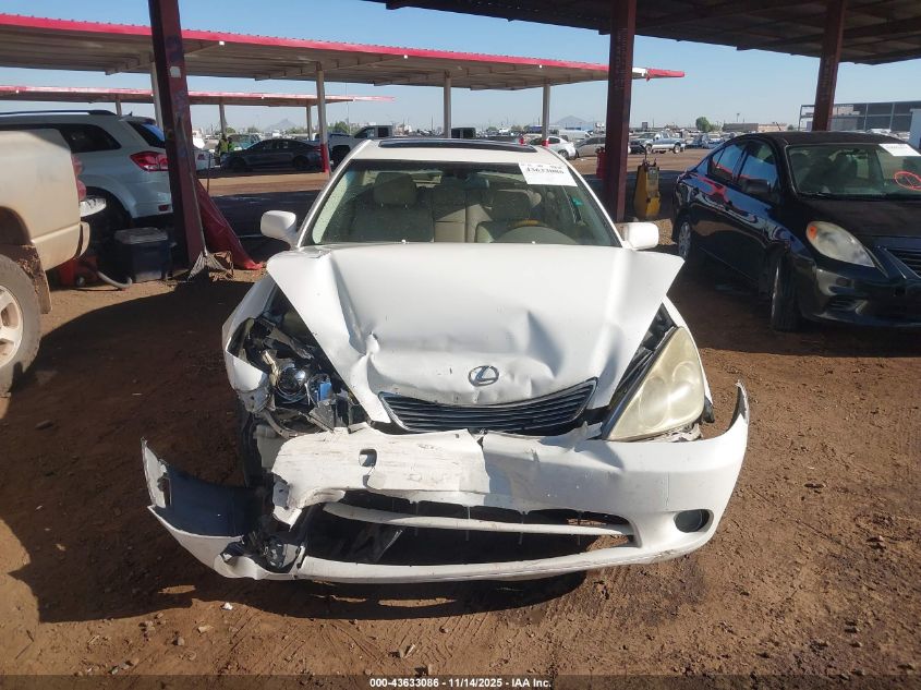 2005 Lexus Es 330 VIN: JTHBA30G055111046 Lot: 43633086