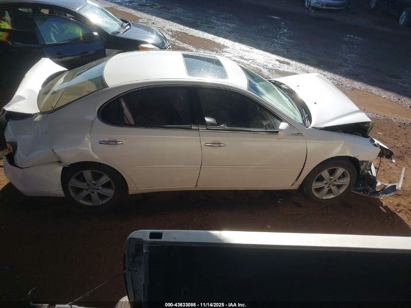 2005 Lexus Es 330 VIN: JTHBA30G055111046 Lot: 43633086