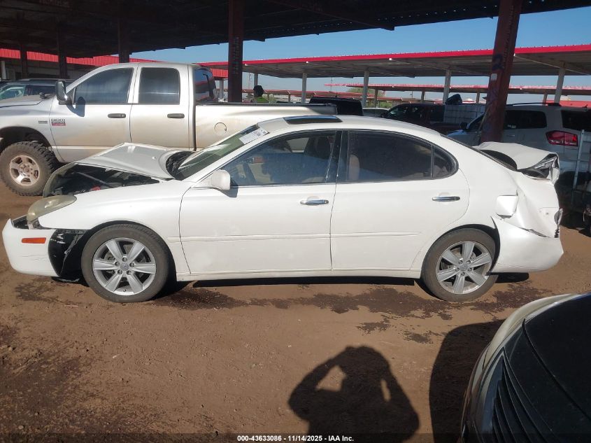 2005 Lexus Es 330 VIN: JTHBA30G055111046 Lot: 43633086