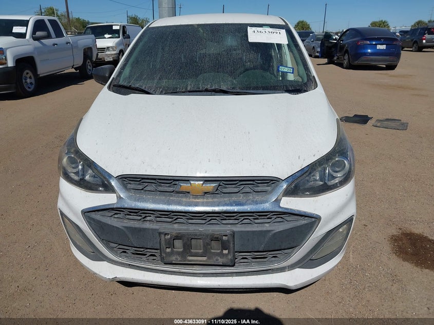 2019 Chevrolet Spark Ls Cvt VIN: KL8CB6SA2KC727974 Lot: 43633091