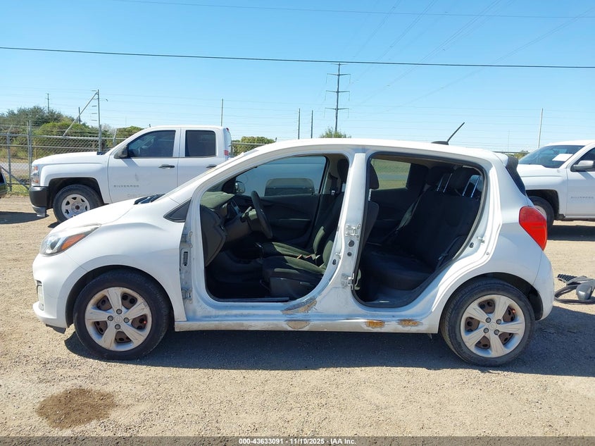 2019 Chevrolet Spark Ls Cvt VIN: KL8CB6SA2KC727974 Lot: 43633091
