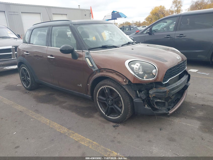 2013 MINI COUNTRYMAN COOPER S - WMWZC5C52DWM16666