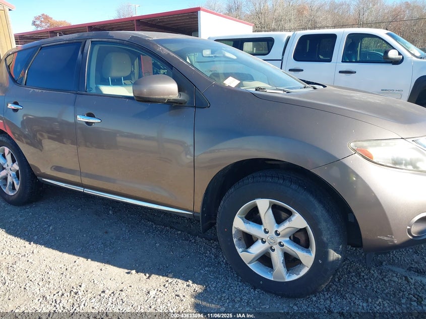 JN8AZ18W29W120809 2009 NISSAN MURANO photo no. 12