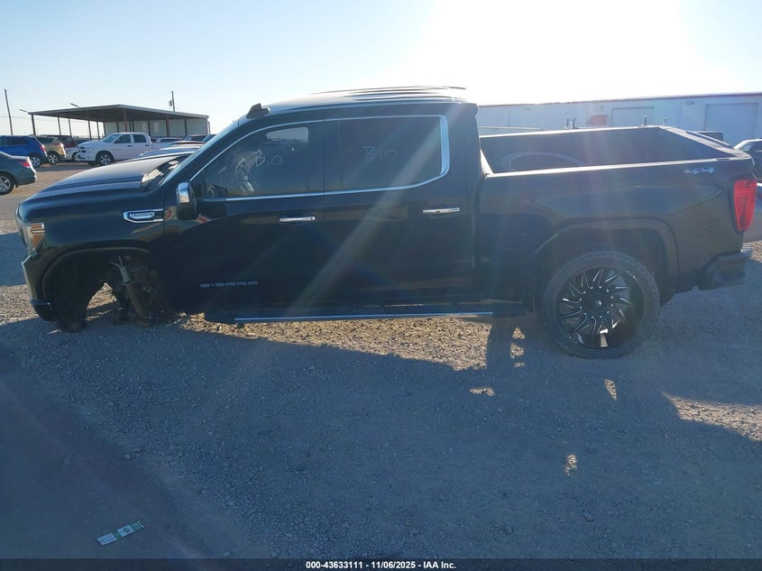 2019 GMC Sierra 1500 Slt VIN: 3GTU9DED4KG103088 Lot: 43633111