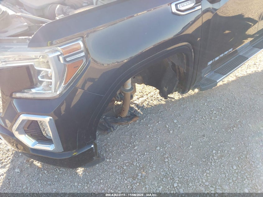 2019 GMC Sierra 1500 Slt VIN: 3GTU9DED4KG103088 Lot: 43633111