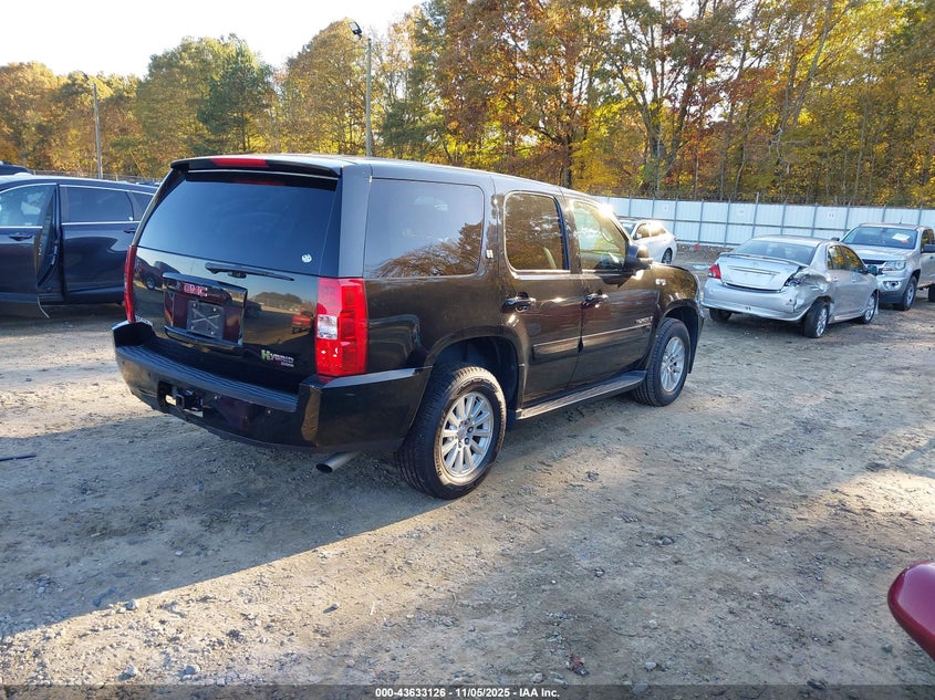 1GKFK13549R106157 2009 GMC YUKON photo no. 4