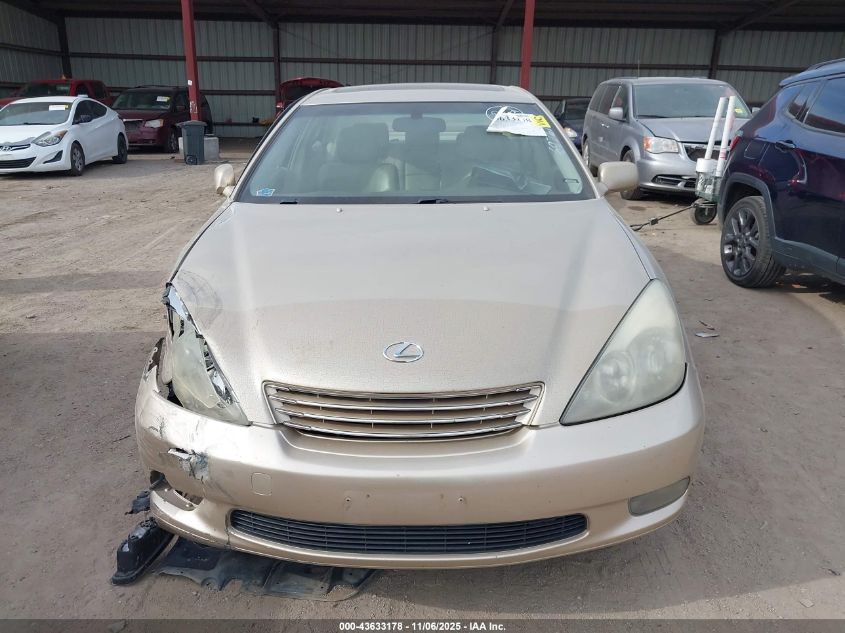 2003 Lexus Es 300 VIN: JTHBF30G236008283 Lot: 43633178