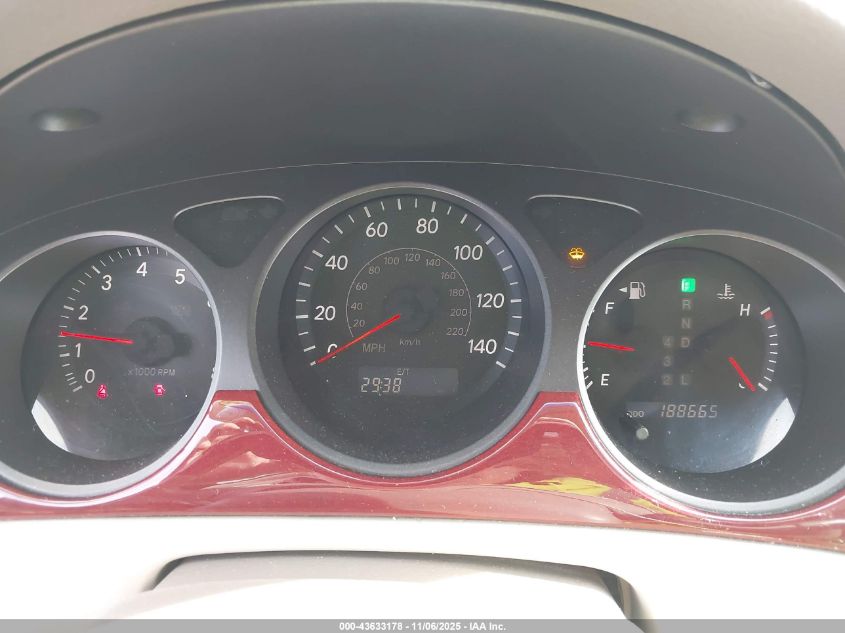 2003 Lexus Es 300 VIN: JTHBF30G236008283 Lot: 43633178