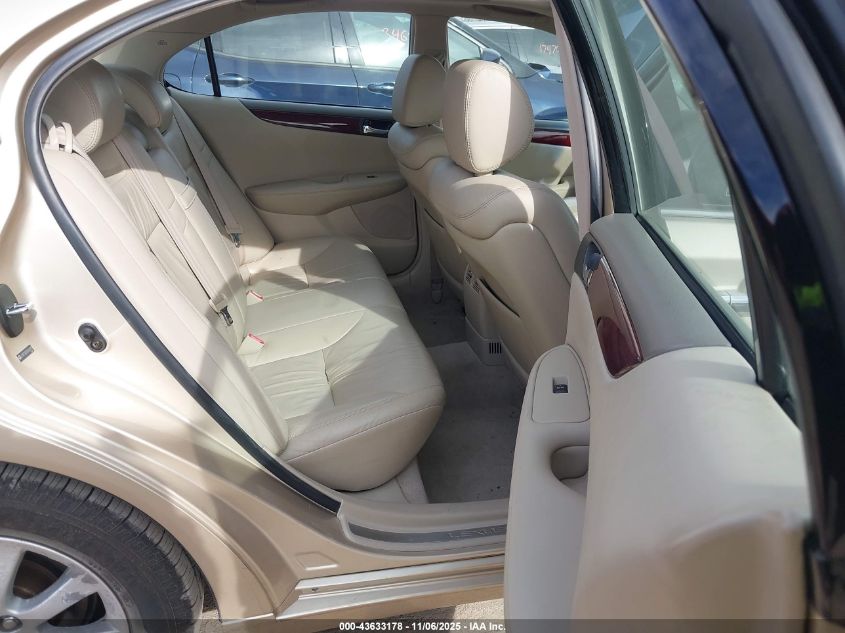 2003 Lexus Es 300 VIN: JTHBF30G236008283 Lot: 43633178