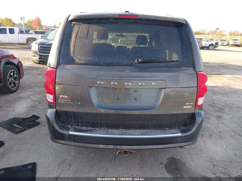 2016 Dodge Grand Caravan Sxt VIN: 2C4RDGCG5GR361902 Lot: 43633198