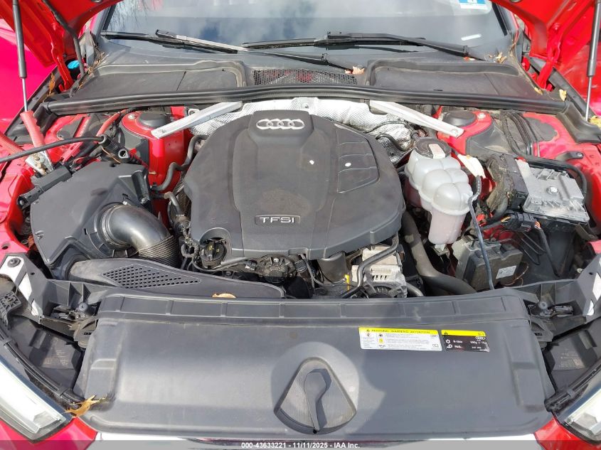 2017 Audi A4 2.0T Premium VIN: WAUENAF46HN012558 Lot: 43633221