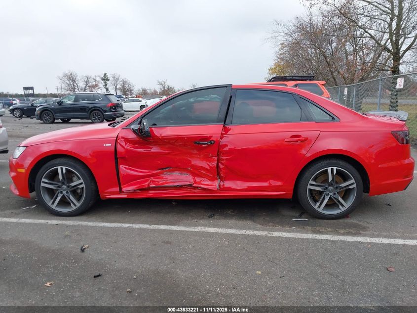 2017 Audi A4 2.0T Premium VIN: WAUENAF46HN012558 Lot: 43633221