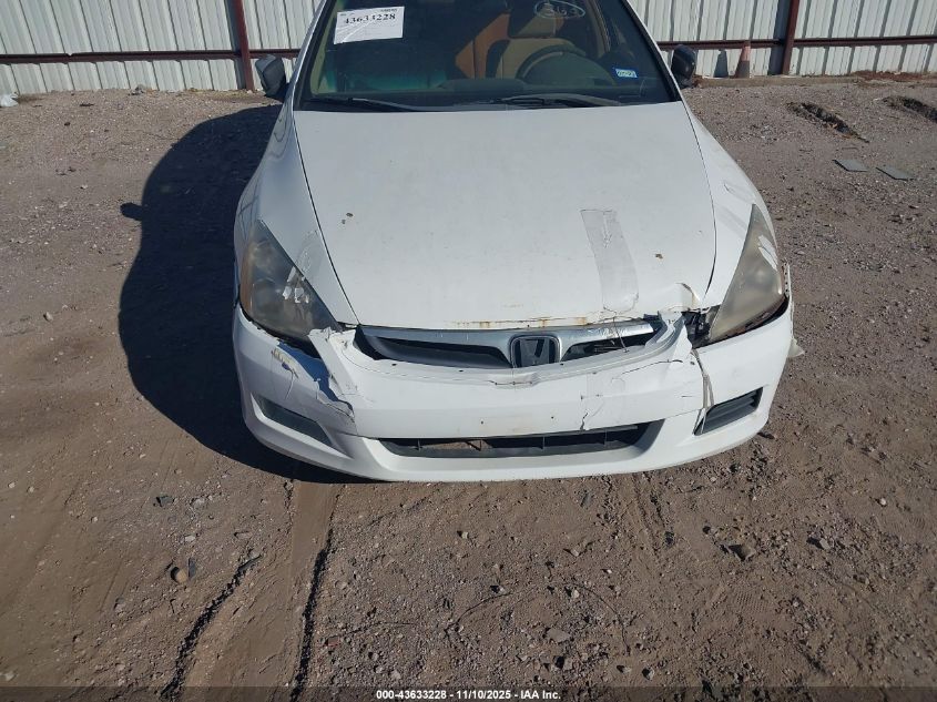 2007 Honda Accord 2.4 Lx VIN: 3HGCM56467G702162 Lot: 43633228