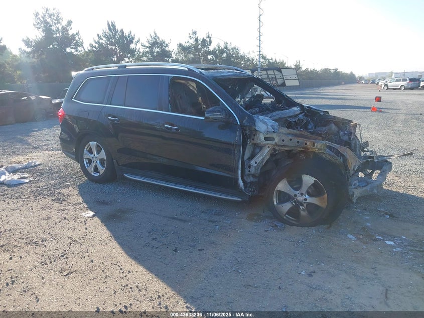 2017 Mercedes-Benz Gls 450 4Matic VIN: 4JGDF6EE7HA939557 Lot: 43633236