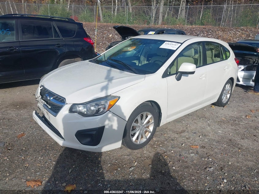 2013 Subaru Impreza 2.0I Premium VIN: JF1GPAC6XDH827906 Lot: 43633247
