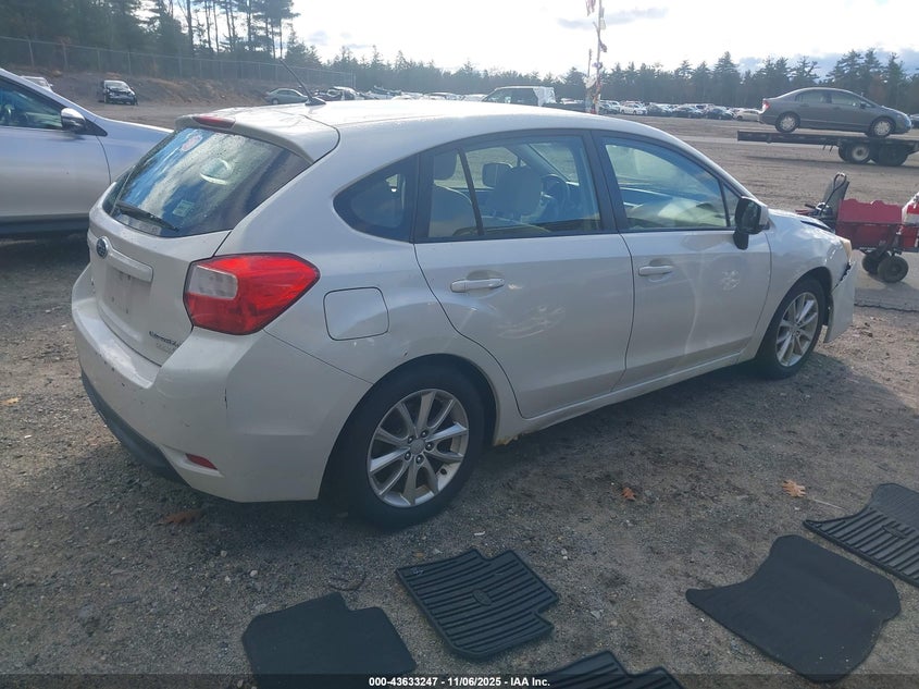 2013 Subaru Impreza 2.0I Premium VIN: JF1GPAC6XDH827906 Lot: 43633247