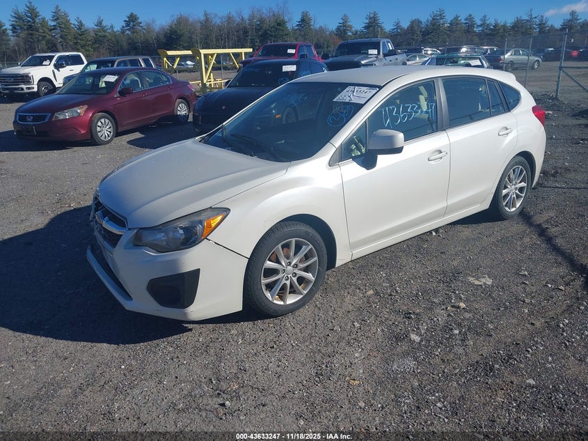 Vin: jf1gpac6xdh827906, lot: 44128377, subaru impreza 2.0i premium 20132
